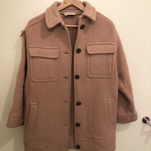 Paul & Joe | Blush Wool Coat